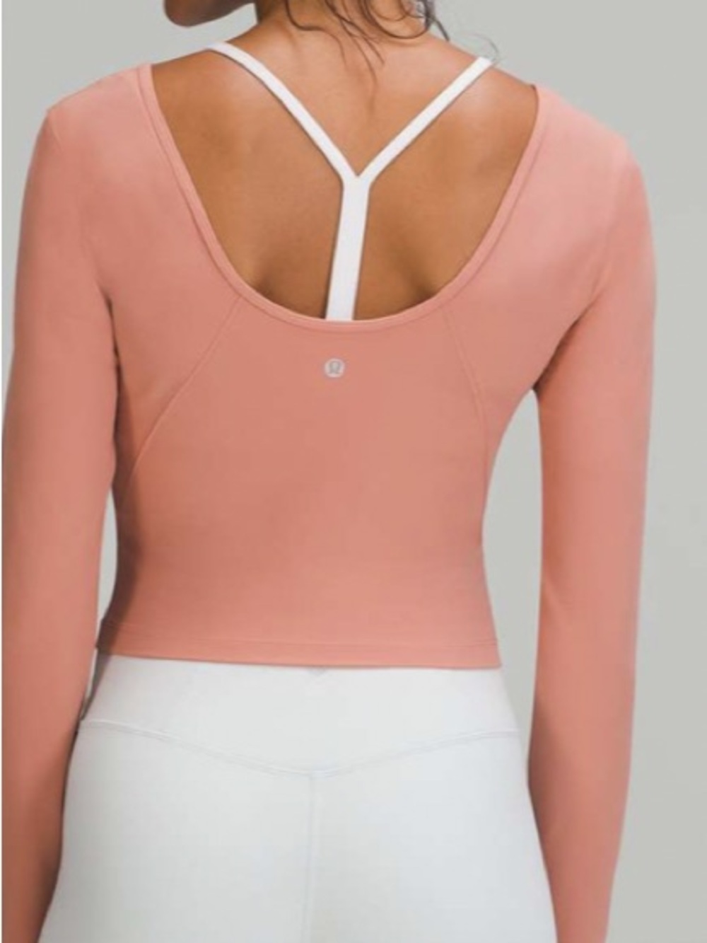 Lululemon Align Long Sleeve Top in Pink Savannah